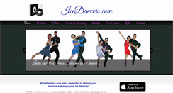Desktop Screenshot of icedancers.com